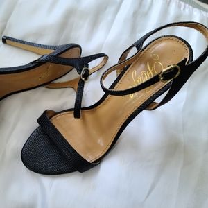 Fergie scrappy heels